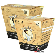 Blazy Susan Unbleached Cones Display of 21 Packs (Assorted Sizes) *Sold As Singles*