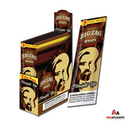 Zig-Zag Blunt Wraps (Pre-Priced $.99/ 2x Wraps Per Pouch) *Display of 25* [NC ONLY] - Straight Up