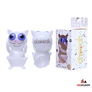 Cheech Glass Cat Attack Hand Pipe [CH-PIPE-168/169] - White