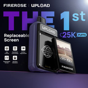 Firerose Upload 25k Puffs 50mg 20mL Disposable Kits w/ Replaceable Screen *Display of 5* Firerose Upload 25k Puffs 50mg 20mL Disposable Kits w/ Replaceable Screen *Display of 5*