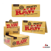 Raw Phatty Rolling Papers (32 Papers Per Booklet) *Display of 24 Booklets*