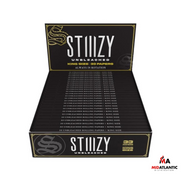 Stiiizy King Size Premium Rolling Papers *Display of 24 Booklets* - Unbleached