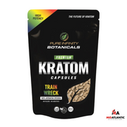 Pure Infinity Botanicals Kratom Capsules *250 Capsules Per Pouch* - Trainwreck