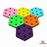 HoneyComb Bowl Display Stands (7x Male Bowl Capacity) *Sold As Singles*