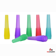 Zebra Smoke Chubby Male Tips (Assorted Colors) *Bag of 100 Tips*