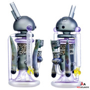 Cheech Glass Bubble BoT 12in Waterpipe [Model# CHE-308/309] - Black