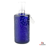 Cheech Glass Doodle Blasted 5in 14mm Male 45 Degree Ashcatcher [Model# CHB-11-1]