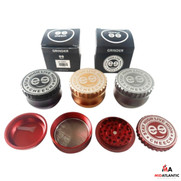 Cheech Glass Keep On Spinning 4 Part Grinder *Sold As Singles*