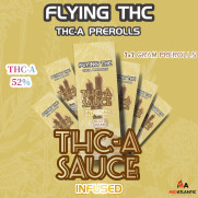 Flying Horse Flying THC Edition THCA Sauce Infused 2g Pre-Rolls (2 Pre-Rolls Per Box) *Display of 10*