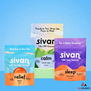 Sivan 125mg CBD Gummies (5 Gummies Per Pouch) *Display of 10*