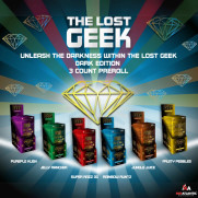The Lost Geek Dark Edition THCP LR Sugar 4.5g Pre-Rolls (3 Pre-Rolls Per Pack) *Display of 10*