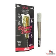 Hidden Hills x Diamond Boyz Diamond Donutz THCA Hash Batter Core & Diamond Coated 2.2g Pre-Rolls (1 Pre-Roll Per Pack) *Display of 10*