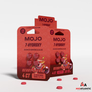 MOJO Advanced High Strength 30mg 7-Hydroxy Kratom Extract Tablets (4 Tablets Per Pack) *Display of 10*
