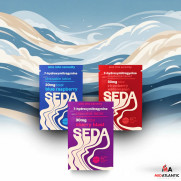 Seda 30mg 7-Hydroxy Kratom Tablets (1 Tablet Per Pack) *Dispenser Display of 30*