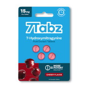 7Tabz 15mg 7-Hydroxy Kratom Tablets (4 Tablets Per Pack) *Display of 10*