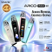 Smok Arco Max Pod System 1300mAh Kit w/ 2 Refillable 3mL Arco Replacement Pods 