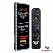 [TradeShow] Hidden Hills x Diamond Boyz Diamond Bar Flawless Edition THCP Blend 1g Disposables *Display of 5* 