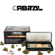 Galaxy Treats Orbital Premium Diamond Coated THCA LR Badder Filled Hash Holes .5g Pre-Rolls (6 Pre-Rolls Per Pack) *Display of 5*