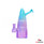 Dual Tone 8in Skull Rocket Ship Glass Waterpipe [Model# WCG40-0508] *Sold As Singles*
