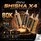 MFU Shisha X4 80K Puff 0.5% Hookah Disposable *Display of 5*