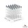 White Rhino Quartz Dab Straws (Assorted Styles) *Display of 25*