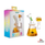 Ooze 6.5in. Glyco Glycerin Chilled Glass Water Pipe - Juicy Orange