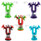 Ooze 7in. Trip Silicone & Glass Combo Water Pipe