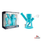 Ooze Hyborg 4-in-1 Water Pipe & Nectar Collector Kit - Aqua Teal
