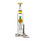 MK100 Pineapple Nectar Collector Kit w/ Stand, 1x Metal & 1x Glass Tips - Gold