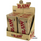 Raw Natural Unrefined Pre-Rolled Paper Tips 100ct Tins *Display of 6 Tins*