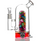 Inex (American Made) Pill Dab Rig w/ Bowl [Model# 3001] *Sold As Singles* - Wonder Red