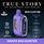 True Story 20K Puffs 50mg 20mL Disposables *Display of 5* - Grape Encounter
 True Story 20K Puffs 50mg 20mL Disposables *Display of 5* - Grape Encounter