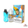 UWELL V6 Disposable Pod Device Kit w/ 1x 30mL Bottle of 50mg E-Liquid - Cloud Nurdz - Blue Raspberry Peach
