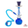 Posh 10in Single Hose Hookah - Blue