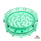 Acrylic 2 Part 21mm Grinders [GRP122] *Pack of 10* - Neon Green