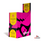 Ghost. Essence THCA Live Badder Blend 2g Cartridges *Display of 5* - Strawnana (Sativa)