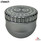 Cheech Glass Keep On Spinning 4 Part Grinder *Sold As Singles* - Silver