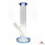 9in 4mm Straight Glass Waterpipe [WCG-4S09D] - Blue