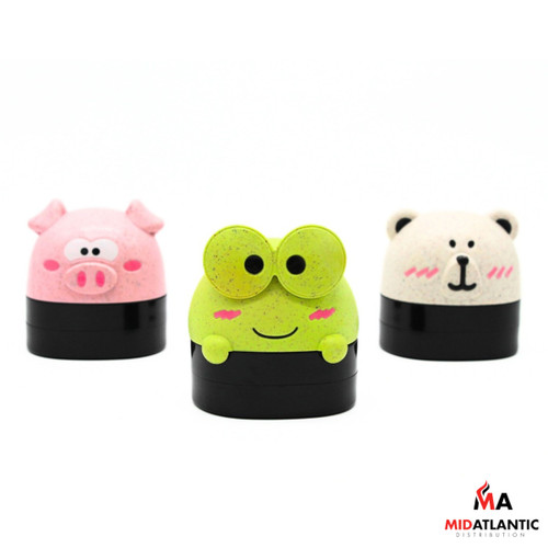 Sushi Pet 4 Part Grinders (Assorted Designs) [Model# CF-63432] *Display of 6*