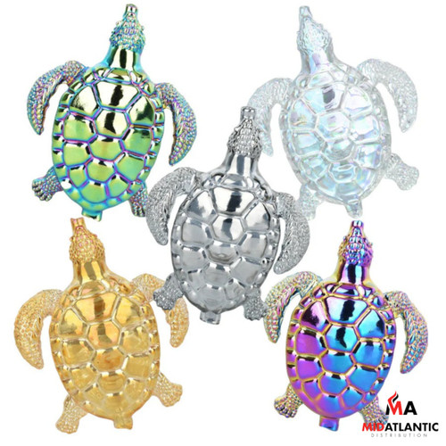 Turtle 4in Glass Hand Pipe (Assorted Colors) *Sold As Singles*