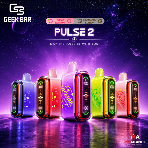 Geek Bar Pulse 2 25k Puffs 5% Disposables *Display of 5*