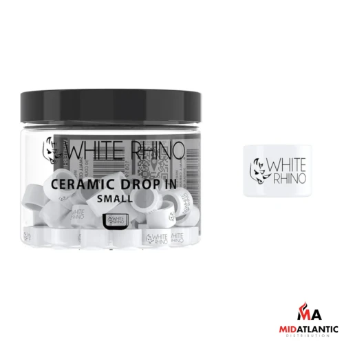 White Rhino Ceramic Drop In *50ct Jar*