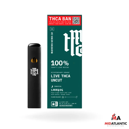 Modern Herb Co. Uncut Series Live THCA 1g Disposables *Display of 6*