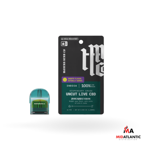 Modern Herb Co. Uncut Series LR CBD 1g Pre-Filled Pod Replacements *Display of 6*Modern Herb Co. Uncut Series LR CBD 1g Pre-Filled Pod Replacements *Display of 6*