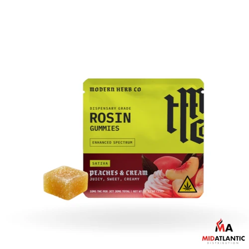 Modern Herb Co. Dispensary Grade 10mg Live Rosin Gummies (3 Gummies Per Jar) *Display of 24*
