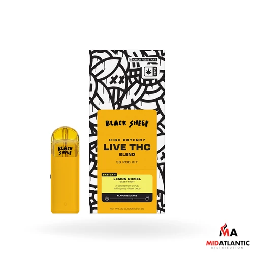 Modern Herb Co. Black Sheep High Potency LR D9 Blend 3g Pod Starter Kits *Display of 6*
