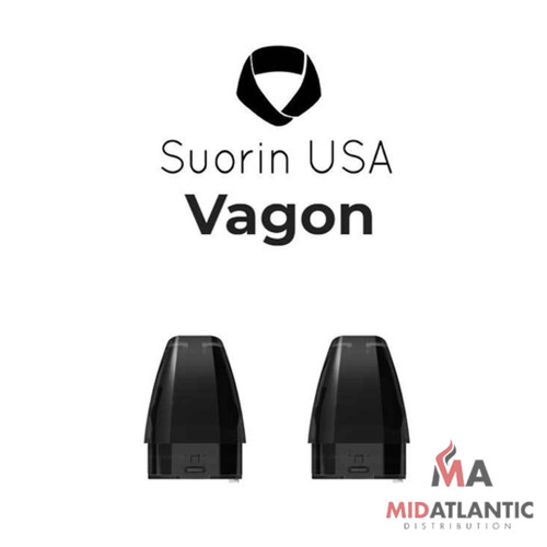 Suorin Vagon Refillable 2.5mL Replacement Pods *Pack of 2* Suorin Vagon Refillable 2.5mL Replacement Pods *Pack of 2*