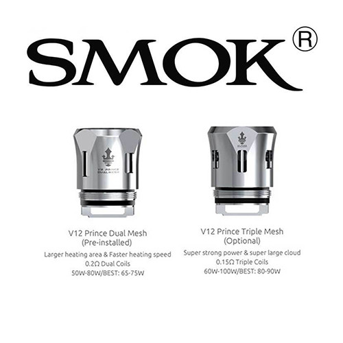 Smok TFV12 Prince Mesh Series Replacement Coils *Pack of 3*
