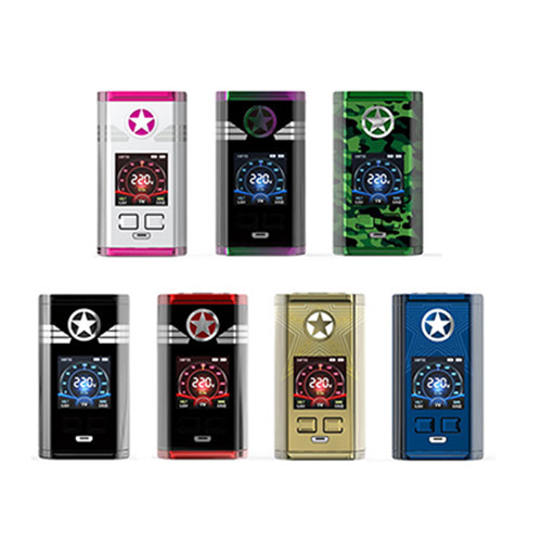 Vaptio Cap'n 220w TC Dual Battery Box Mod