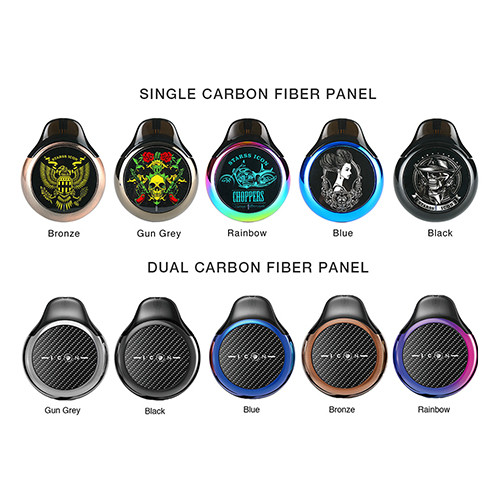 STARSS Icon Pod System 380mAh Kit w/ 2 Refillable 2mL Repalcement Pods STARSS Icon Pod System 380mAh Kit w/ 2 Refillable 2mL Repalcement Pods